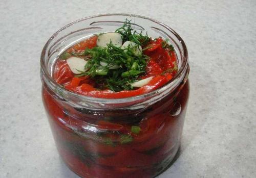 Перец маринованный половинками за 15 мин с уксусом. Маринованный болгарский перец за 15 минут – рецепт приготовления с пошаговыми фото на зиму