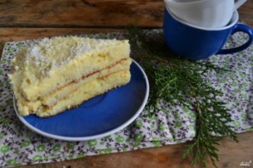 Торты с кокосовой стружкой. Кокосовый торт