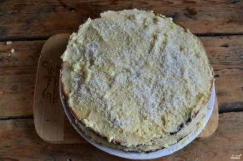 Торты с кокосовой стружкой. Кокосовый торт