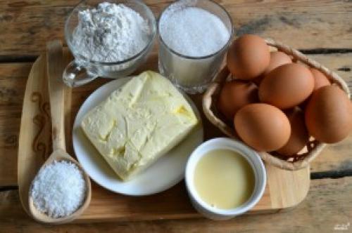 Торты с кокосовой стружкой. Кокосовый торт