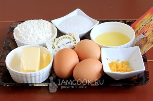 Лимонный кекс. Лимонный кекс (классический рецепт)