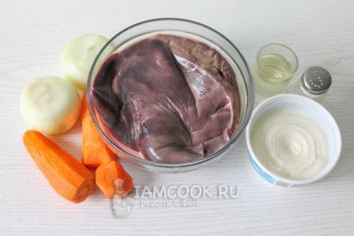 Печёночный торт из свиной печени рецепт. Печеночный торт из свиной печени