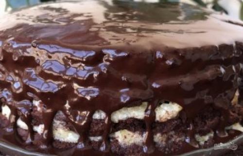 Торт шоколадно-лимонный рецепт классический. Домашний шоколадный торт с лимонным кремом