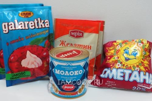 Желейный торт без выпечки. Желейный торт без выпечки