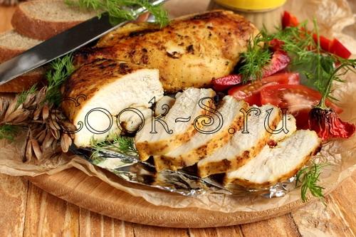 Куриная грудка на бутерброды в духовке рецепты. Курица для бутербродов
