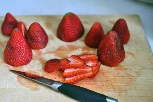 Желейный торт с фруктами и творогом. Процесс приготовления