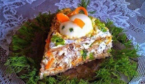 Печеночный торт с грибами луком и морковью и луком. Про грибы, про их сбор, заготовку и кулинарное использование