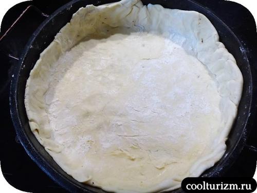 Творожно-лимонный пирог из слоеного теста. Творожный пирог из слоеного теста. Творог и лимон.