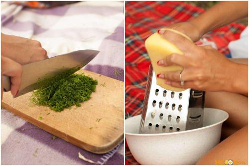 ЛАВАШ на мангале с сыром адыгейским. Лаваш с сыром и помидорами на гриле - фото рецепт закуски