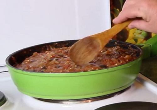 Икра из баклажанов. Икра из баклажанов на сковороде