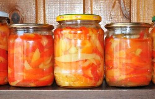 Сладкий перец на зиму с сахаром. Рецепт 2: маринованный сладкий перец на зиму