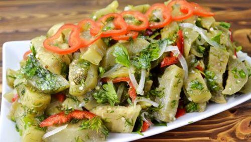 Маринованные баклажаны с перцем. Маринованные баклажаны с болгарским перцем: мгновенный рецепт