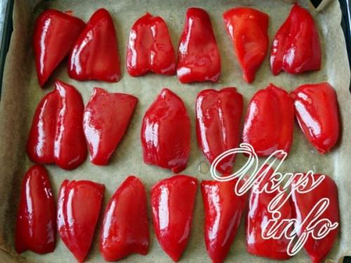 Закуска из маринованных баклажан и перцев-гриль. Маринованные баклажаны с перцем гриль