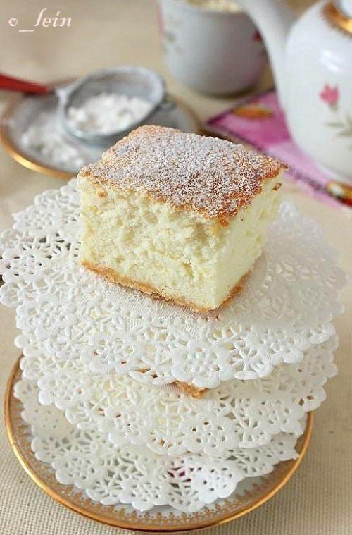 Воздушный творожный пирог