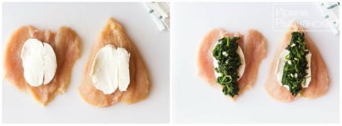 Куриная грудка фаршированная сыром и зеленью в духовке рецепт. Фаршированная куриная грудка — мои излюбленные рецепты