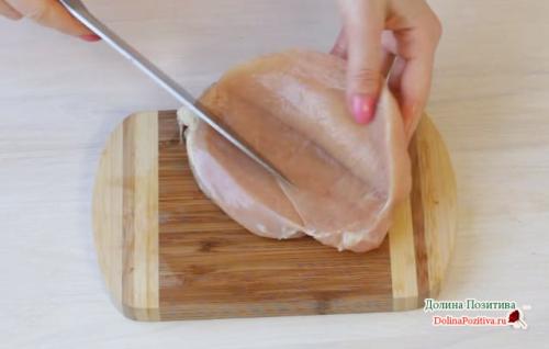 Фаршированные куриные грудки с грибами и сыром в духовке рецепт. Грудка, фаршированная грибами и сыром, в духовке