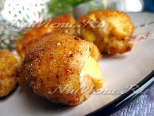 Куриные рулетики с сыром и зеленью на сковороде. Рецепт 2: вкусные куриные рулетики с сыром на сковороде