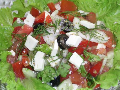 Греческий салат рецепт с брынзой и пекинской капустой. «Греческий» салат – рецепт классический с пекинской капустой