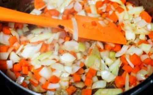 Перловка с мясом и грибами в мультиварке