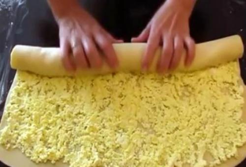 Завитушки из творожного теста. Завитушки с начинкой из творога