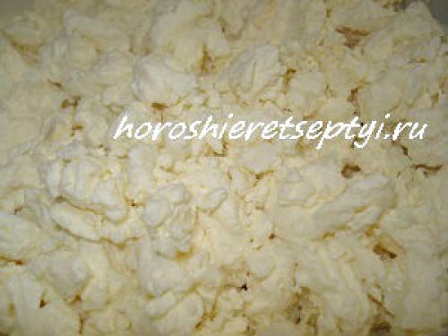 Творожные завитушки без дрожжей. Ингредиенты: