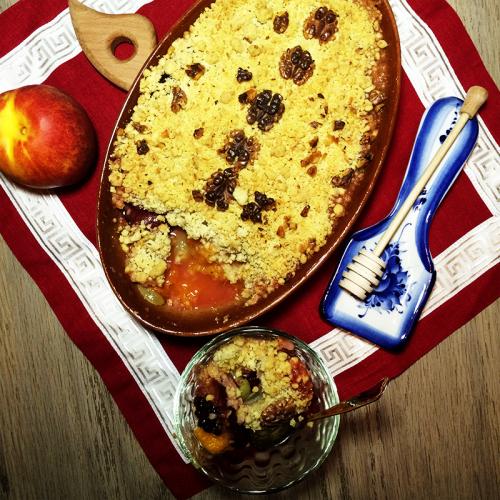 Фруктовый крамбл. Фруктовый крамбл