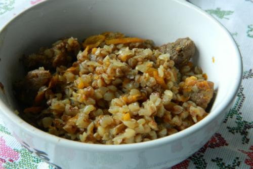 Как приготовить вкусно гречку с мясом в духовке пошаговый рецепт с фото