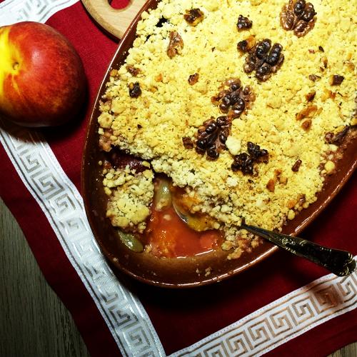 Фруктовый крамбл. Фруктовый крамбл