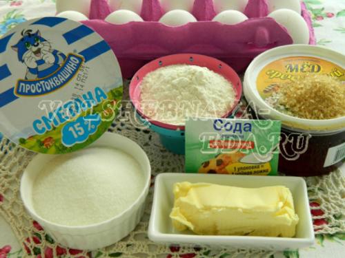 Медовик рецепт. Медовик