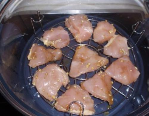 Диетическая куриная грудка в аэрогриле. Готовим куриное филе в аэрогриле