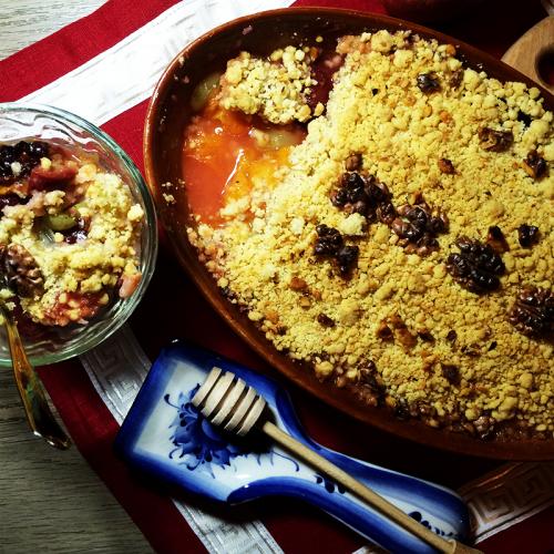 Фруктовый крамбл. Фруктовый крамбл