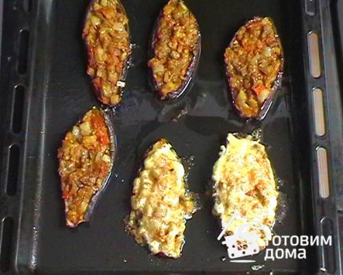 Баклажаны, фаршированные овощами