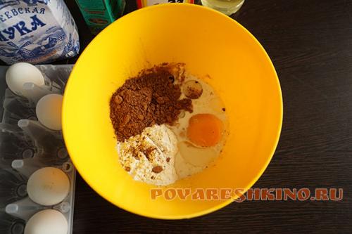 ТОРТ в микроволновке без, какао. Инструкция