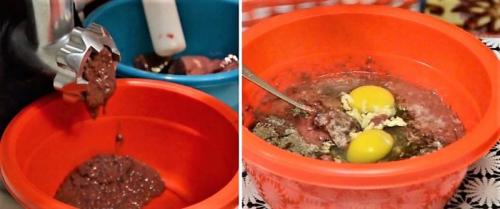 Закусочный печеночный торт из свиной печени с чесноком (рецепт без молока)