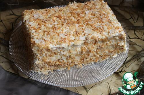 Ленивый торт Наполеон из слоеного теста. Мой "Ленивый" Наполеон.