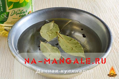 Пятиминутка из скумбрии. Скумбрия пряного посола