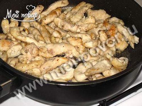 Куриная грудка в сметанном соусе с грибами. Куриная грудка с шампиньонами в сметанном соусе