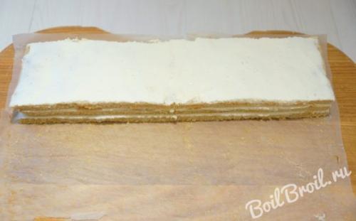 Пирожное медовик. Ингредиенты