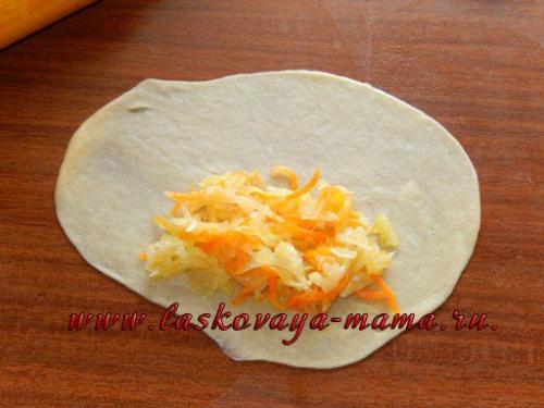 Люда изикук ТРУБОЧКИ с капустой. Пирожки с капустой трубочки