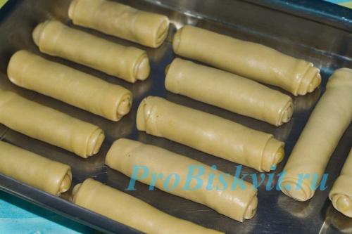 Молдавские пирожки-трубочки с капустой. Ингредиенты