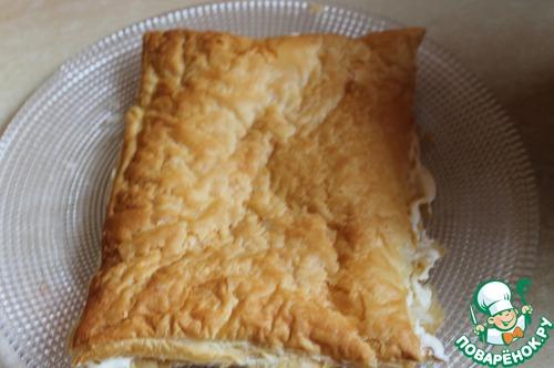 Ленивый торт Наполеон из слоеного теста. Мой "Ленивый" Наполеон.