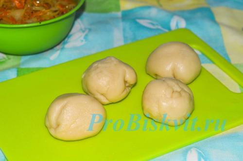 Молдавские пирожки-трубочки с капустой. Ингредиенты