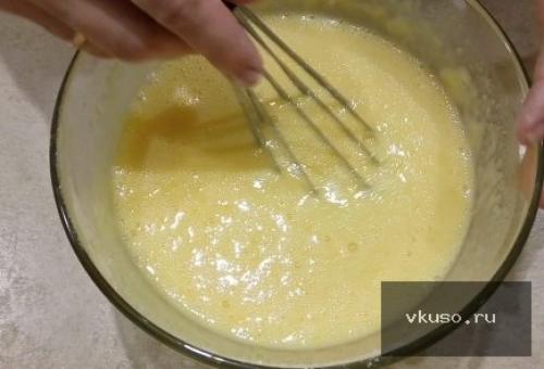 Торт с слоеного теста с заварным кремом. Торт Наполеон из слоеного теста с заварным кремом