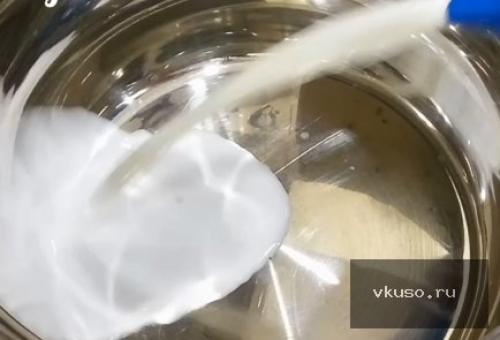 Торт с слоеного теста с заварным кремом. Торт Наполеон из слоеного теста с заварным кремом