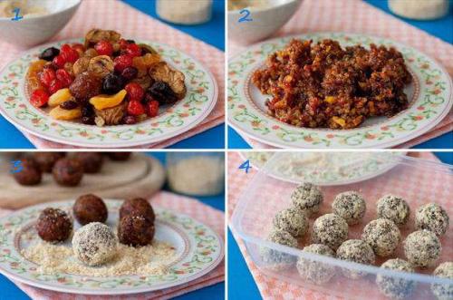 Полезные конфеты из сухофруктов и орехов своими руками. Конфеты из сухофруктов и орехов с финиками