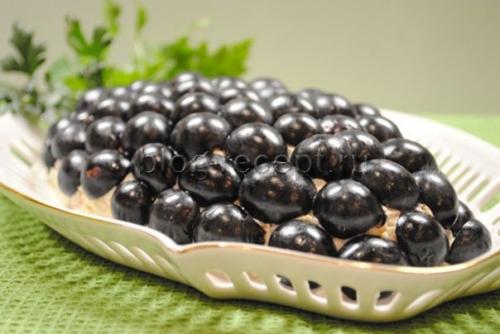 Салат Виноградная гроздь. Ингредиенты: