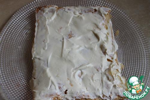 Ленивый торт Наполеон из слоеного теста. Мой "Ленивый" Наполеон.