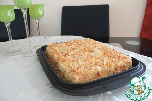 Ленивый торт Наполеон из слоеного теста. Мой "Ленивый" Наполеон.