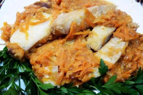 Куриное филе под шубой из моркови. Курица под морковной «шубой»