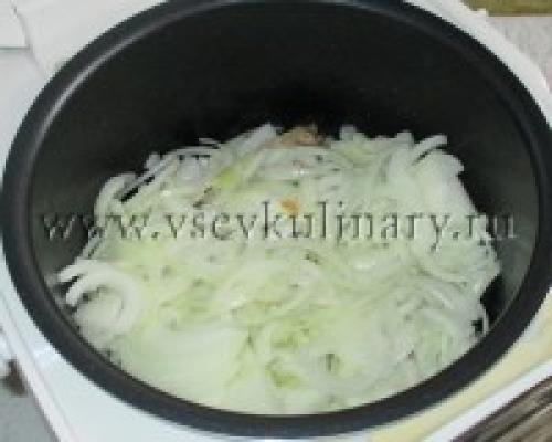 Куриная грудка в чесночно сметанном соусе в мультиварке. Куриная грудка в сметане в мультиварке